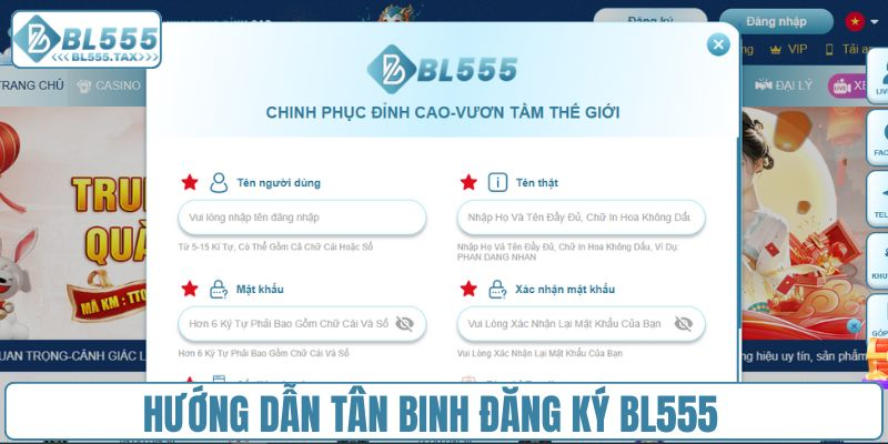 Đăng Ký BL555 - Hướng Dẫn Tạo Tài Khoản Nhanh Chóng - Jexio