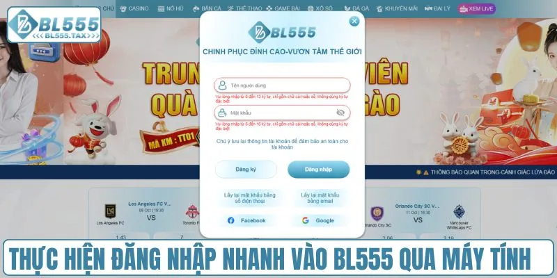 Đăng Nhập BL555 - Hướng Dẫn Đăng Nhập Nhận Quà Khủng - Jexio