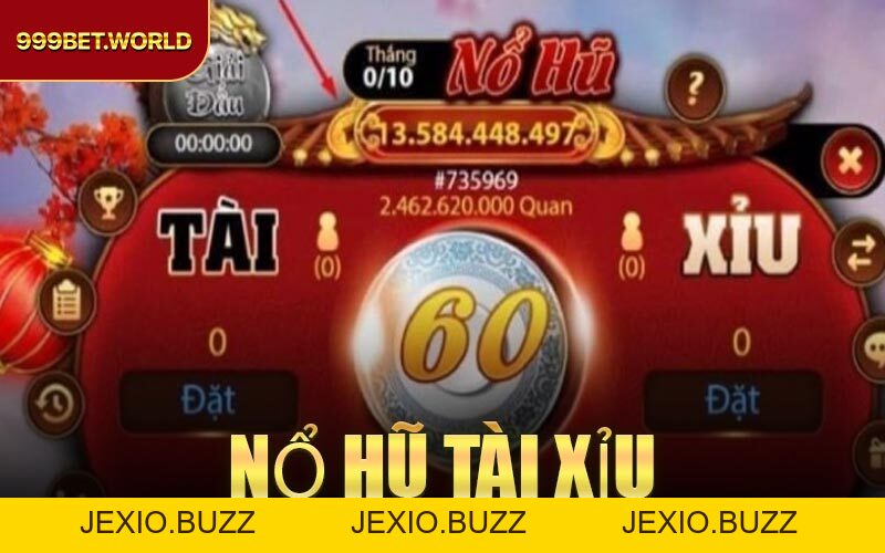 Nổ Hũ Tài Xỉu - Game slot kết hợp tài xỉu cực đỉnh năm 2026 - Jexio